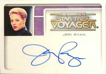 2002 Rittenhouse The Complete Star Trek: Voyager - Jeri Ryan Autograph #CA1 Jeri Ryan Front