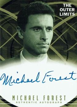 2002 Rittenhouse The Outer Limits Premiere Edition - Autographs #A9 Michael Forest Front