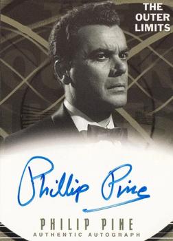2002 Rittenhouse The Outer Limits Premiere Edition - Autographs #A13 Phillip Pine Front