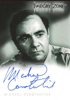 2002 Rittenhouse Twilight Zone Shadows and Substance Series 3 - Autographs #A-48 Michael Constantine Front