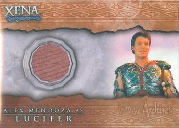 2002 Rittenhouse Xena Beauty & Brawn - From the Archives Costume Cards #C13 Lucifer Front