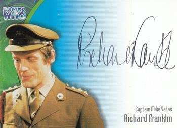 2002 Strictly Ink Doctor Who The Definitive Series 3 - Autographs #AU4 Richard Franklin Front