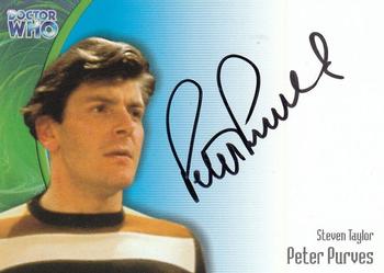 2002 Strictly Ink Doctor Who The Definitive Series 3 - Autographs #AU6 Peter Purves Front