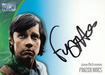 2002 Strictly Ink Doctor Who The Definitive Series 3 - Autographs #AU16 Frazer Hines Front