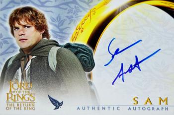 2003 Topps Lord of the Rings: The Return of the King - Autographs #NNO Sean Astin Front
