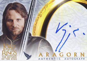 2003 Topps Lord of the Rings: The Return of the King - Autographs #NNO Viggo Mortensen Front