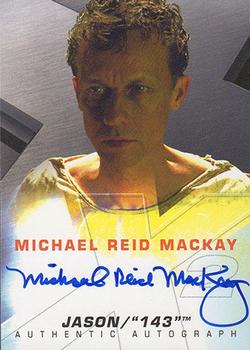 2003 Topps X2: X-Men United - Autographs #NNO Michael Reid Mackay Front