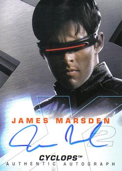 2003 Topps X2: X-Men United - Autographs #NNO James Marsden Front