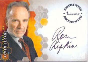 2003 Inkworks Alias Season 2 - Autographs #A12 Ron Rifkin Front