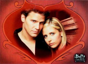 2003 Inkworks Buffy Connections - Promos #P-i Angel / Buffy Front
