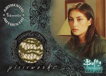 2003 Inkworks Buffy the Vampire Slayer Season 7 - Pieceworks Costume #PW-2 Kennedy Front