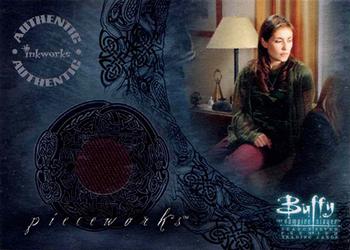 2003 Inkworks Buffy the Vampire Slayer Season 7 - Pieceworks Costume #PW-4 Kennedy Front