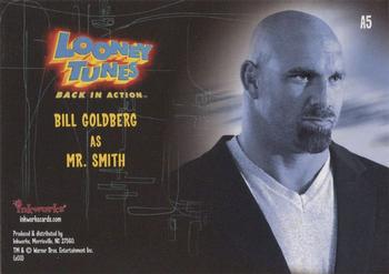 2003 Inkworks Looney Tunes Back in Action - Autographs #A5 Bill Goldberg Back