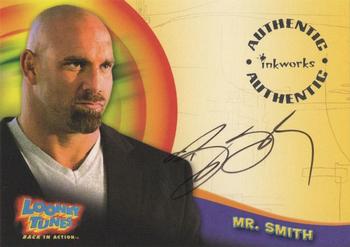 2003 Inkworks Looney Tunes Back in Action - Autographs #A5 Bill Goldberg Front