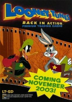 2003 Inkworks Looney Tunes Back in Action - Promos #LT-SD San Diego Con Back