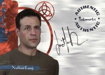 2003 Inkworks Charmed Power of Three - Autographs #A18 Louis Mandylor Front