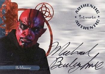 2003 Inkworks Charmed Power of Three - Autographs #A20 Michael Bailey Smith Front