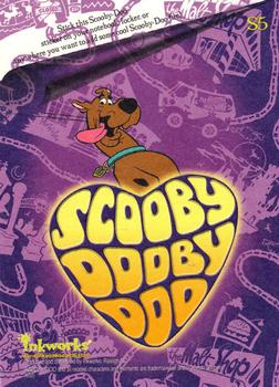 2003 Inkworks Scooby-Doo Mysteries & Monsters - Stickers #S5 Scooby Dooby Doo Back