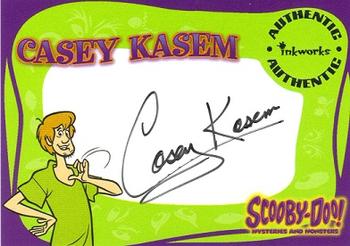 2003 Inkworks Scooby-Doo Mysteries & Monsters - Autographs #A1 Casey Kasem Front