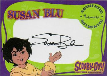2003 Inkworks Scooby-Doo Mysteries & Monsters - Autographs #A3 Susan Blu Front