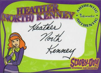 2003 Inkworks Scooby-Doo Mysteries & Monsters - Autographs #A6 Heather North Front