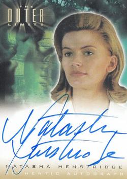 2003 Rittenhouse The Outer Limits: Sex, Cyborgs & Science Fiction - Autographs #A1 Natasha Henstridge Front