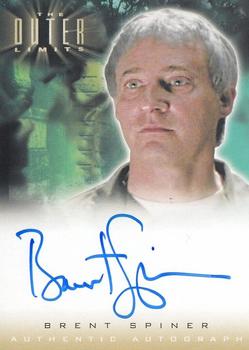 2003 Rittenhouse The Outer Limits: Sex, Cyborgs & Science Fiction - Autographs #A2 Brent Spiner Front