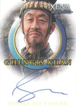 2003 Rittenhouse The Quotable Xena: Warrior Princess  - Autographs #A49 George Kee Cheung Front