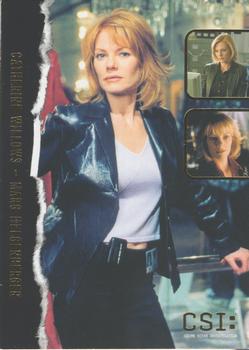 2003 Strictly Ink CSI Series 1 - Stars of CSI Gold #F2 Marg Helgenberger Front