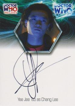 2003 Strictly Ink Doctor Who 40th Anniversary - Autographs #WA4 Yee Jee Tso Front