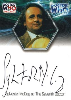2003 Strictly Ink Doctor Who 40th Anniversary - Autographs #WA5 Sylvester McCoy Front