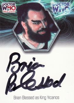 2003 Strictly Ink Doctor Who 40th Anniversary - Autographs #B1 Brian Blessed Front