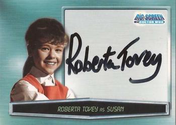 2003 Strictly Ink Doctor Who Big Screen - Autographs #A1 Roberta Tovey Front