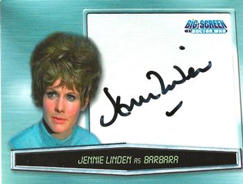 2003 Strictly Ink Doctor Who Big Screen - Autographs #A8 Jennie Linden Front