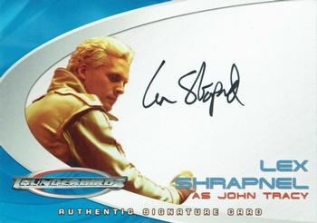 2001 Cards Inc. Thunderbirds Are Go - Autographs #AC7 Lex Shrapnel Front