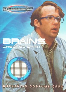2001 Cards Inc. Thunderbirds Are Go - Costume #4 Brains' Checked Shirt Front