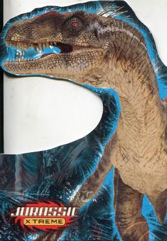 2001 Inkworks Jurassic Park III 3D - Jurassic Xtreme Die Cut #JE7 Velociraptor Front