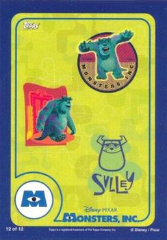 2001 Topps Monsters, Inc. - Puzzle Stickers #12 Puzzle Piece Front