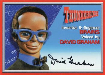 2001 Cards Inc. Thunderbirds Premium - Autographs #A6 David Graham Front