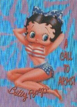 2001 Dart Betty Boop - All About Betty Risky Foils #RF-6 A Call To Arms Front