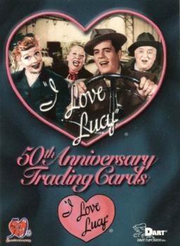 2001 Dart I Love Lucy 50th Anniversary - Promos #P-1 50th Anniversary Trading Cards Front