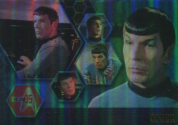 2001 Rittenhouse Star Trek 35th Anniversary HoloFEX - Promos #P2 Spock Front