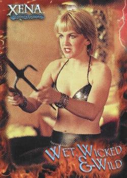 2001 Rittenhouse Xena Season 6 - Wet, Wicked & Wild #WWW9 Gabrielle Front