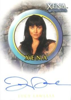 2001 Rittenhouse Xena Seasons 4 & 5 - Autographs #A1 Lucy Lawless Front