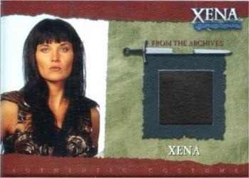 2001 Rittenhouse Xena Seasons 4 & 5 - Costumes #R1 Xena Front