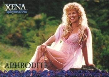 2001 Rittenhouse Xena Seasons 4 & 5 - UK Previews #X6 Aphrodite Front