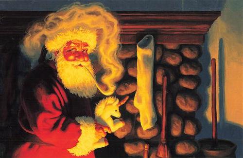 1993 Comic Images Greg Hildebrandt's Christmas Fantasy Keepsake Collection #NNO TBA Front