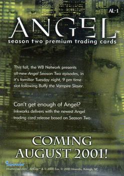 2000 Inkworks Angel Season 1 - Season Two #AL-1 Angel Back