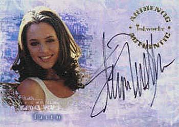 2000 Inkworks Buffy Reflections the H.S. Years - Autographs #A2 Eliza Dushku Front