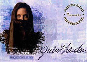 2000 Inkworks Buffy Reflections the H.S. Years - Autographs #A6 Juliet Landau Front